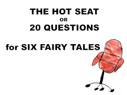 Hot Seat Games for Class